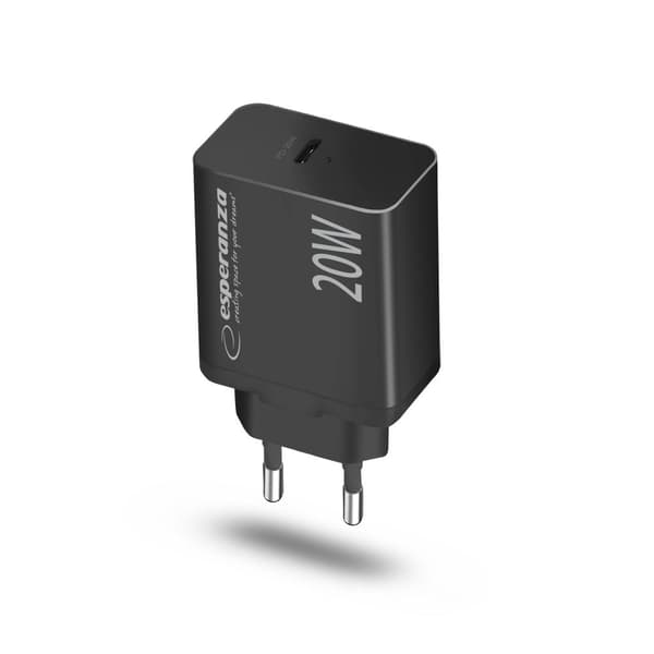 Esperanza EZC104K netoplader 20W Sort