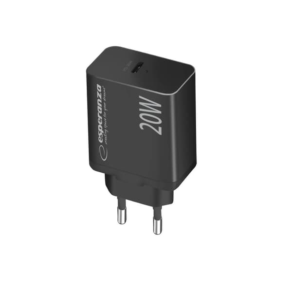 Esperanza EZC104K netoplader 20W Sort