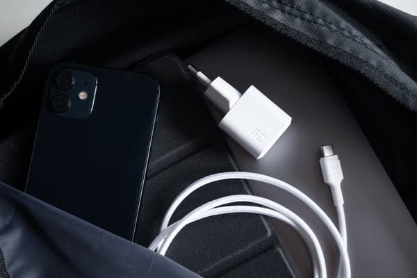 USB-oplader Green Cell PowerGaN 33 W PD 3.0 QC 3.0 1x USB-C hvid