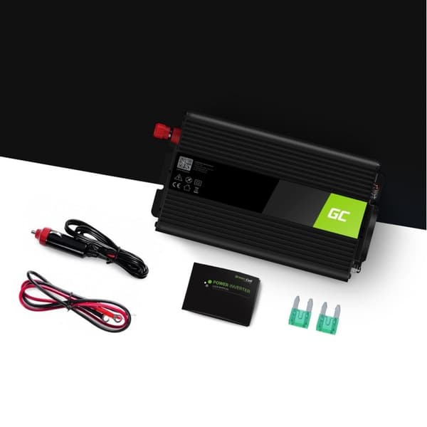Green Cell INV14 virtalähde/invertteri Auto 300 W musta