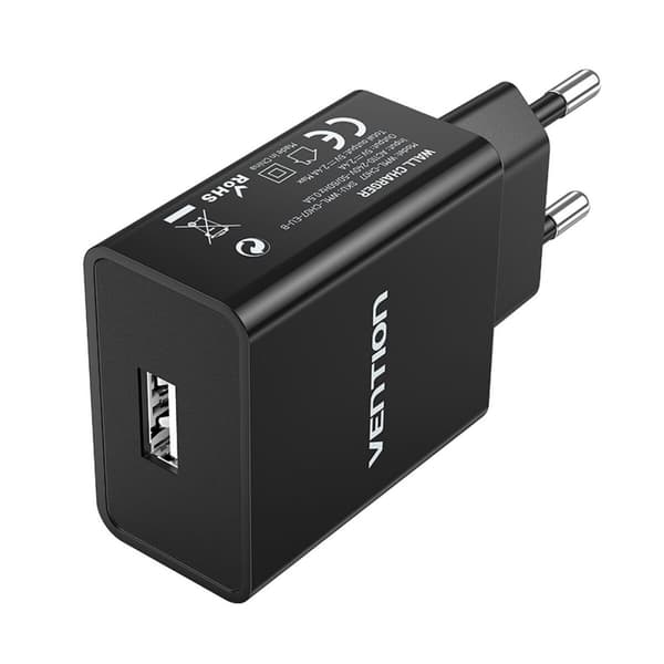 Seinälaturi Vention WML-CH07-EU-B 12 W Musta