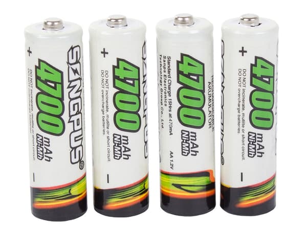4x Batterioplader - AA/AAA Batterier