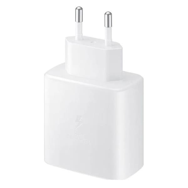 Väggladdare - Samsung - EP-TA845EWE - Type-C - Snabbladdning - 45 W - Vit