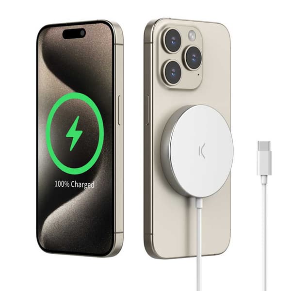 Ksix Usb C Magsafe15w Trådløs Oplader
