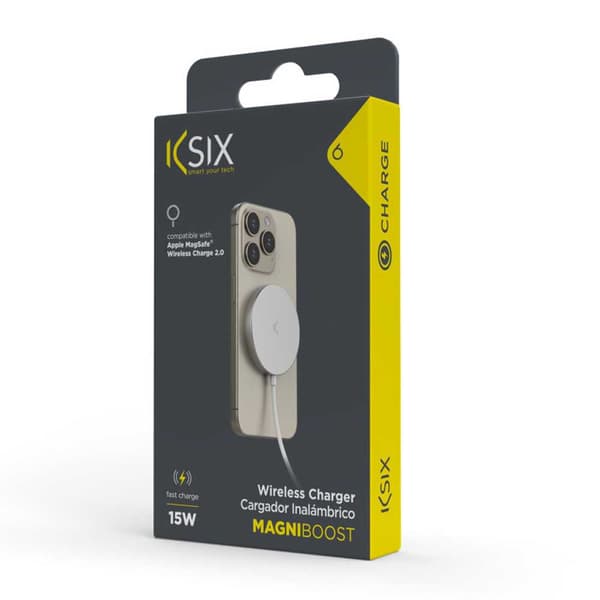 Ksix Usb C Magsafe15w Trådløs Oplader