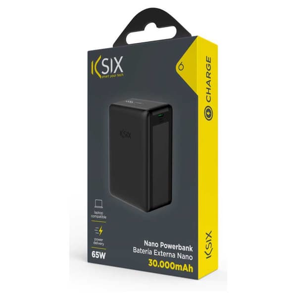 Ksix Mini 30.000mah Pd 65w Powerbank