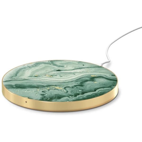 Qi Mint Swirl Marble universalladdare iDeal of Sweden