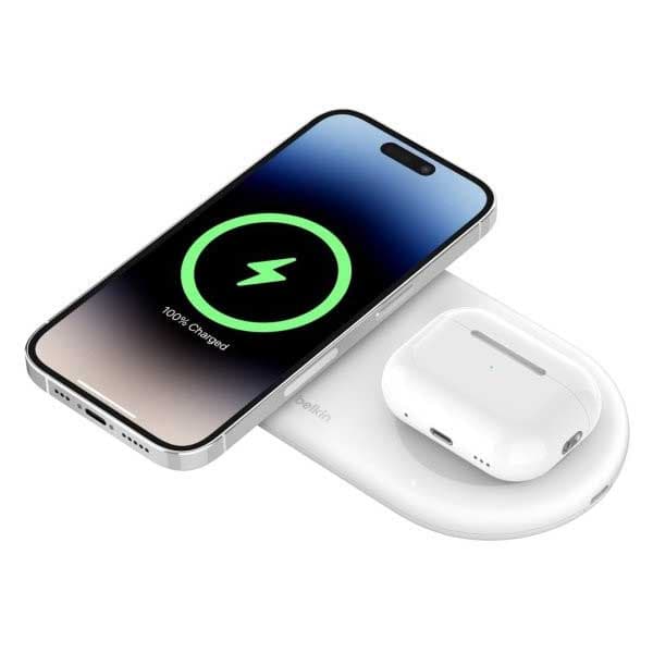 Belkin Boost Charge™ Qi2 Pro 2 In 1 15w Trådlös Laddare