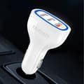 Pikkukuva 5 / 6: Autolaturi 3x USB Quick Charge 3.0 QC3.0 2.4A 18W valkoinen