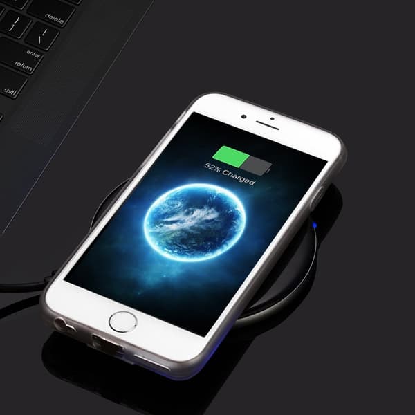 Qi Lightning langaton lataussovitin, induktioliitin, valkoinen