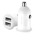 Pikkukuva 4 / 6: Grain Pro 2x USB 4.8A autolaturi tupakansytyttimeen, valkoinen