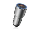 Miniatyrbillede 4 af 5: USB-C PD QC 22,5W USB biloplader, grå