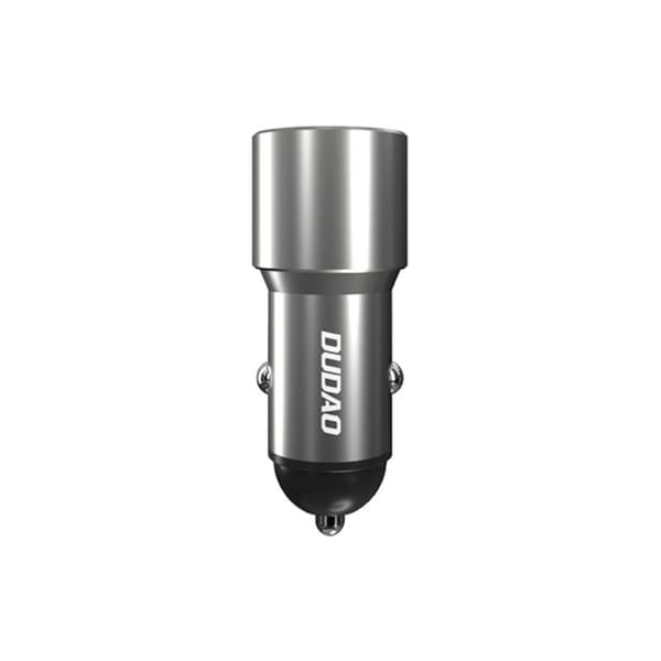 USB-C PD QC 22,5W USB biloplader, grå