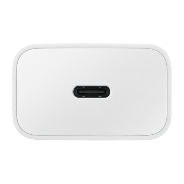 USB-C 15W PD AFC vægoplader + hvidt USB-C kabel
