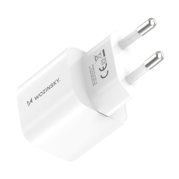 100-240V PD USB-C 20W vægoplader, hvid