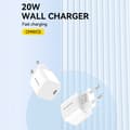 Miniatyrbillede 5 af 6: 100-240V PD USB-C 20W vægoplader, hvid