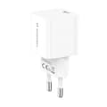 Miniatyrbillede 2 af 6: 100-240V PD USB-C 20W vægoplader, hvid