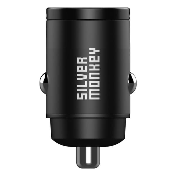 Autolaturi tupakansytyttimeen 30W 1x USB-C PD, musta