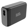 Pikkukuva 3 / 4: GaN 130 W seinälaturi 3xUSB-C PD USB-A QC 3.0 virtajohdolla, musta