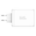 Miniatyrbillede 3 af 4: Kraftig GaN oplader 200W 3xUSB-C PD USB-A QC 3.0 hvid