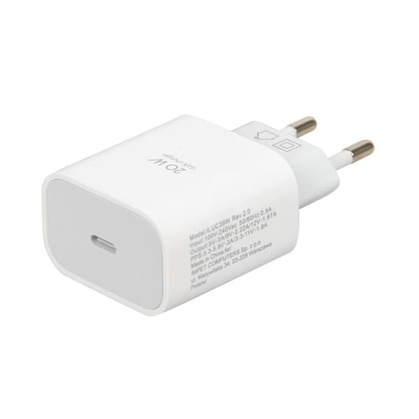 Vægoplader Ibox ILUC39W Hvid 20 W (1 enheder)
