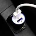 Miniatyrbild 6 av 6: Cigarettändare USB-laddare för Samsung Galaxy A16 5G - Dubbla portar Ultrasnabb USB X2 billaddare 12/24V