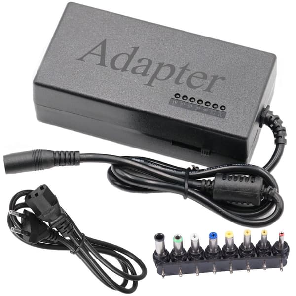 Universal Strömadapter till Laptop - 8-Adaptrar