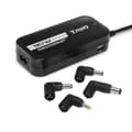 Miniatyrbild 3 av 4: Nätadapter - TooQ - TQLC-90BS02AT - 90W - 2 USB-portar - Svart