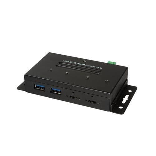 USB 3.1 Gen 2 Hub - Logilink - UA0316 - 4 portar - Metall - Överbelastningsskydd