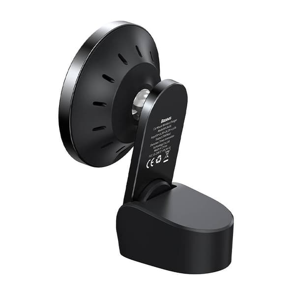 Baseus Big Energy bilholder med trådløs oplader 15W til Iphone 12 / Iphone 13 (Sort)