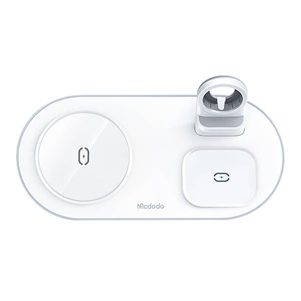 Trådløs lader Mcdodo CH-7062 3 i 1 15W (mobil/TWS/Apple watch) (hvit)