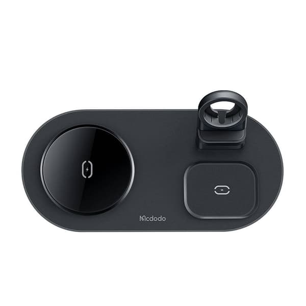 Langaton laturi Mcdodo CH-7061 3 in 1 15W (matkapuhelin/TWS/Apple Watch) (musta)