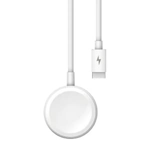 2-in-1 induktiolaturi Apple Watchille / Lightning Joyroom S-IW002S 1,5m (valkoinen)