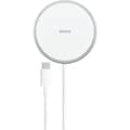 Miniatyrbild 1 av 3: Deltaco Trådlös Laddare med MagSafe för iPhone, 15W - Vit