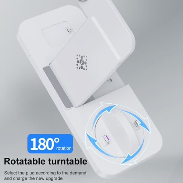 Ladestasjon for Mobil, Smartwatch & Hodetelefoner – Induksjon