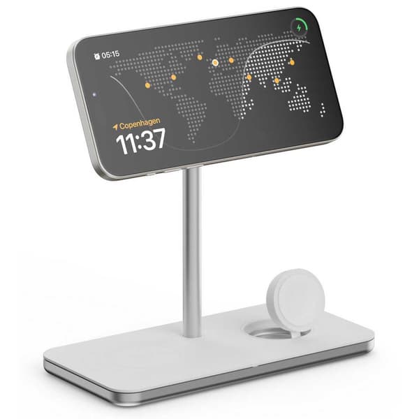 Linq 3 In 1 Qi2 Usb-väggladdare
