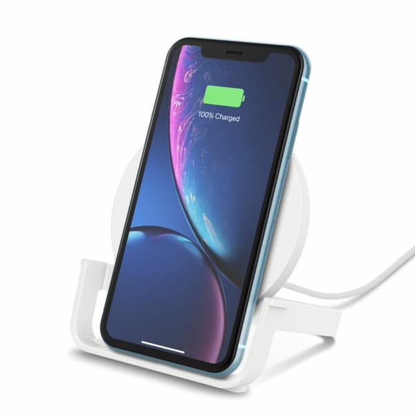 Trådlös laddare med mobilhållare Belkin WIB001VFWH 10W Vit