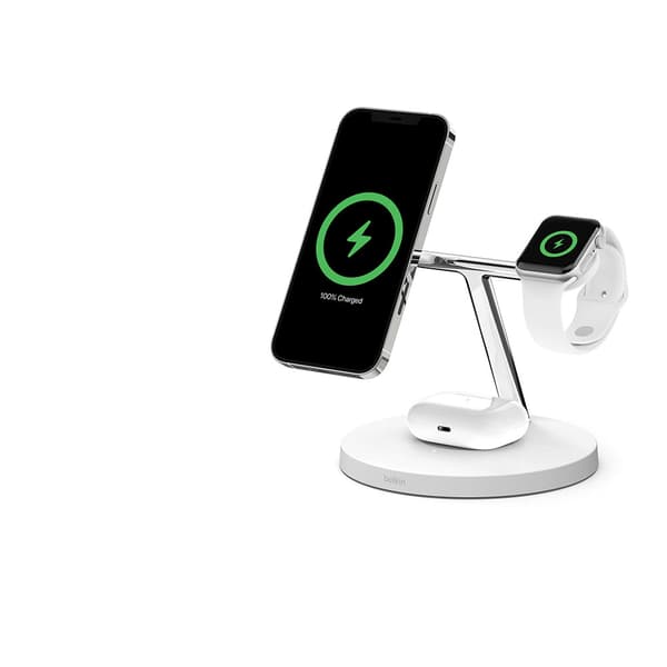 Belkin Wiz009vf-v2 Qi2 15w Trådløs Oplader