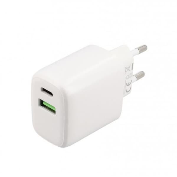 Laddare - AVIZAR - Grab'N Go - USB-A 10W - USB-C 10W - Kompakt och Lätt