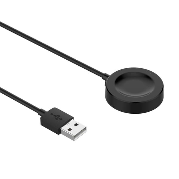 INF Huawei Watch GT4 laturi - musta integroitu latauskaapeli