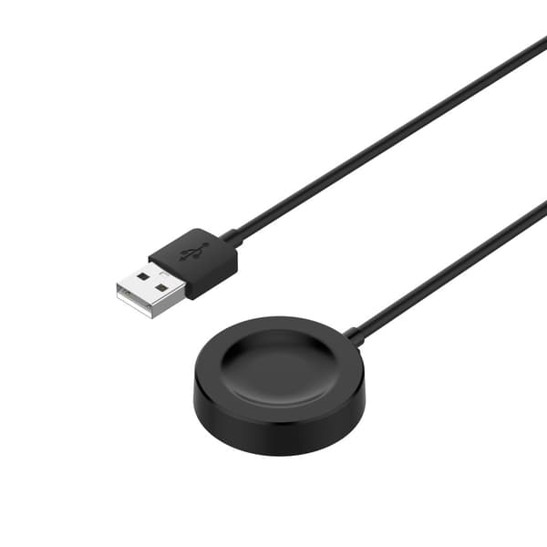 INF Huawei Watch GT4 laturi - musta integroitu latauskaapeli