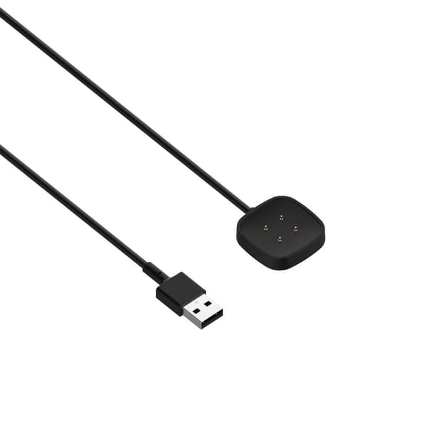 INF Fitbit Versa 4/Sense 2 magnetisk ladekabel (officielt)