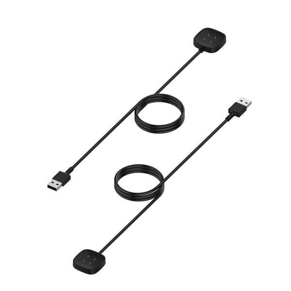 INF Fitbit Versa 4/Sense 2 magnetisk ladekabel (officielt)