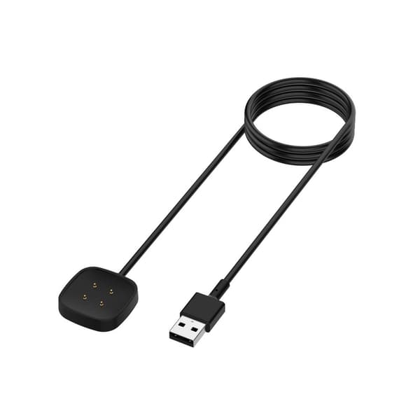 INF Fitbit Versa 4/Sense 2 magnetisk ladekabel (officielt)
