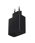Miniatyrbild 3 av 4: Samsung 35W PD Strömadapter Duo (USB-C, USB-A) Väggladdare -Svart