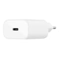 Miniatyrbillede 3 af 5: Belkin WCA004vfWH Smartphone, Tablet Hvid AC Hurtig opladning indendørs