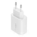 Miniatyrbillede 1 af 5: Belkin WCA004vfWH Smartphone, Tablet Hvid AC Hurtig opladning indendørs