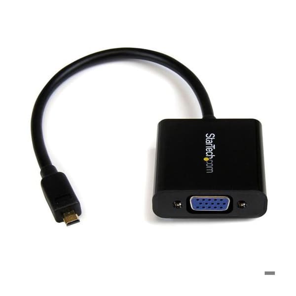 Mikro HDMI till VGA-omvandlare - StarTech.com - MCHD2VGAE2 - 1920 x 1080 - Svart - Adapter