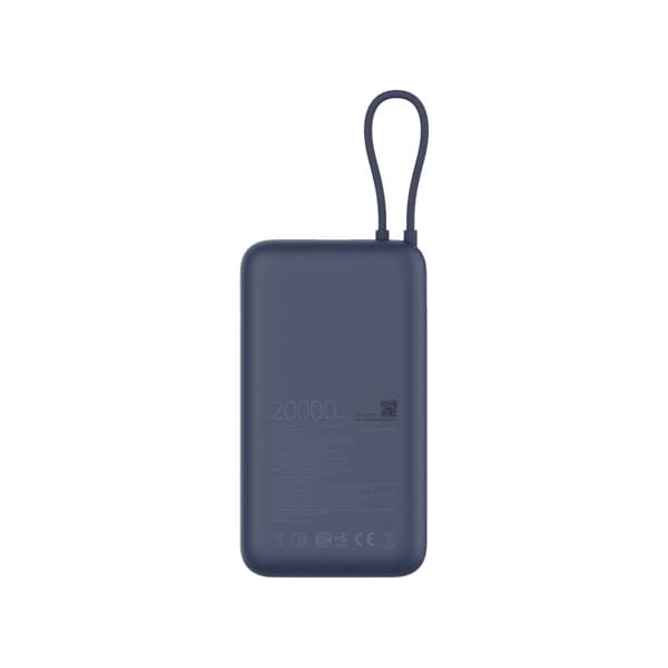 Xiaomi 33W Power Bank 20000mAh (Integrated Cable) Blue GL