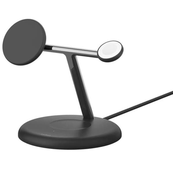 Belkin Boostcharge Qi2 3 In 1 15w Trådløs Oplader Sort